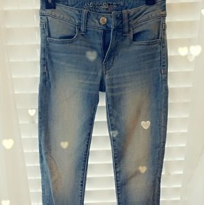 American Eagle low rise skinny